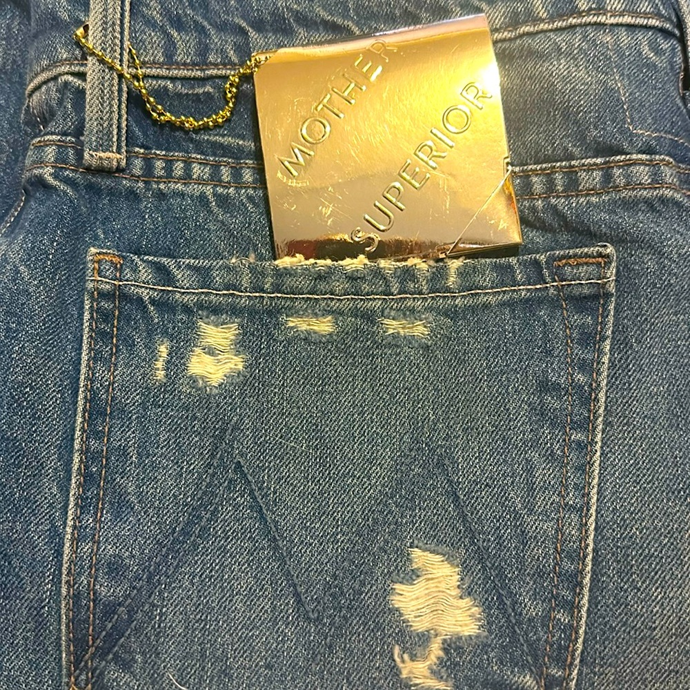 Mother Denim
Downlow Spinner Heel Straight Leg Jeans